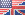 USA-United Kingdom flag icon